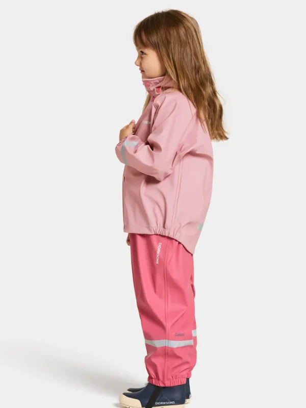 Didriksons Slaskeman Kids' Set>Barn Ofodrade Regnställ
