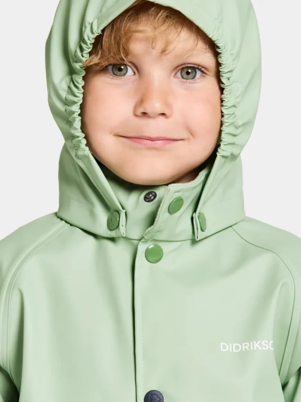Didriksons Slaskeman Kids' Set>Barn Ofodrade Regnställ