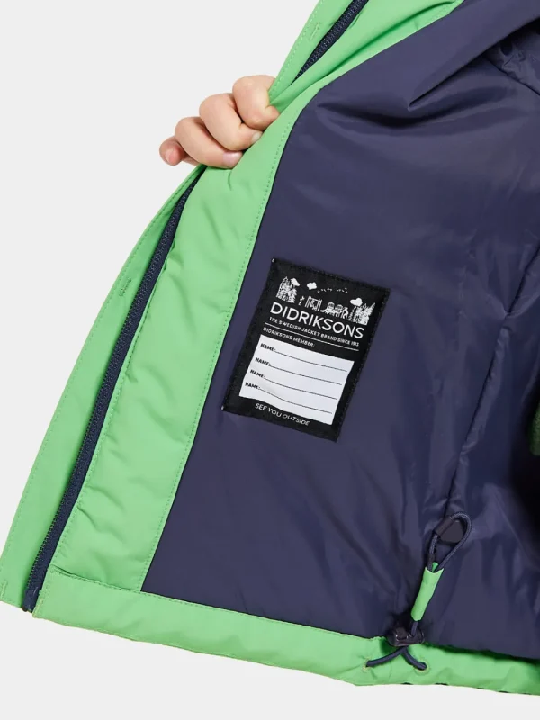 Didriksons Talvi Kids' Jacket>Barn Höstjackor | Vinterjackor