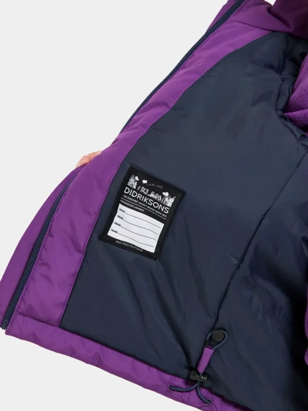 Didriksons Talvi Kids' Jacket>Barn Höstjackor | Vinterjackor