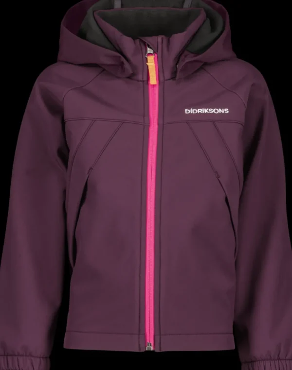 Didriksons Troel Kids' Jacket>Barn Höstjackor | Softshelljackor