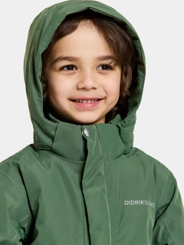 Didriksons Tundran Kids' Parka>Barn Höstjackor | Vinterjackor
