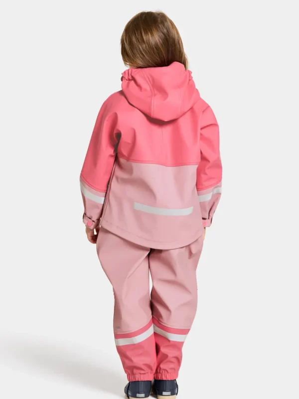 Didriksons Waterman Kids' Set>Barn Ofodrade Regnställ