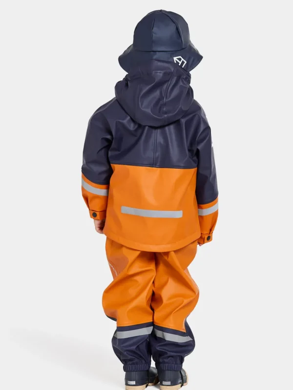 Didriksons Waterman Kids' Set>Barn Ofodrade Regnställ