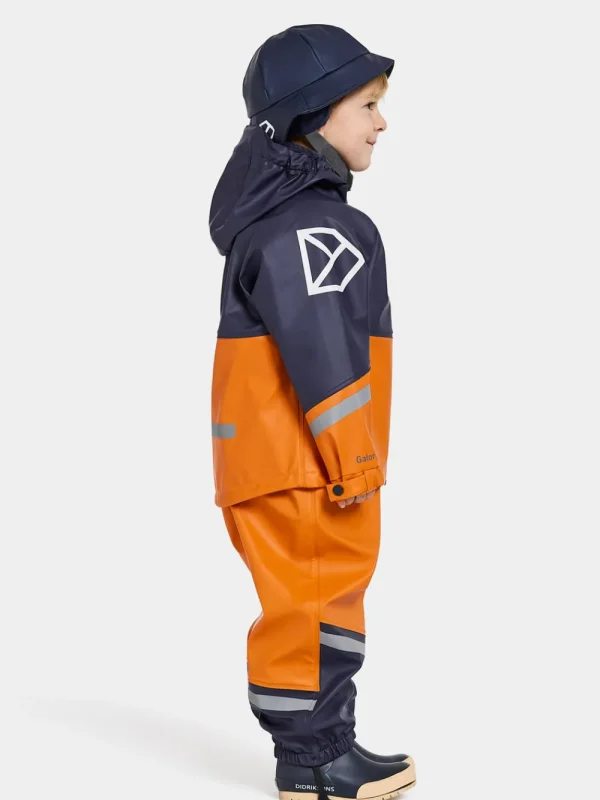 Didriksons Waterman Kids' Set>Barn Ofodrade Regnställ