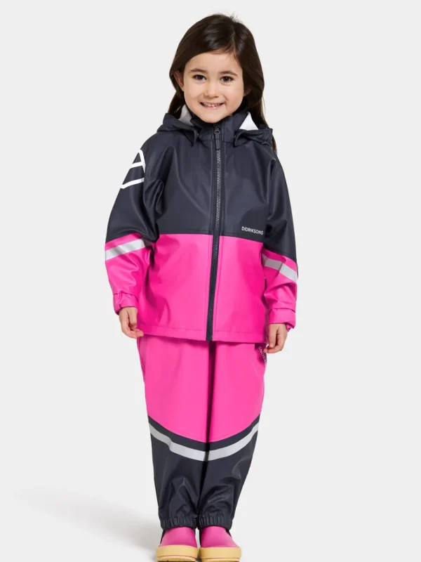 Didriksons Waterman Kids' Set Galon®>Barn Ofodrade Regnställ