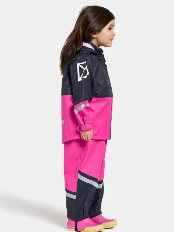 Didriksons Waterman Kids' Set Galon®>Barn Ofodrade Regnställ