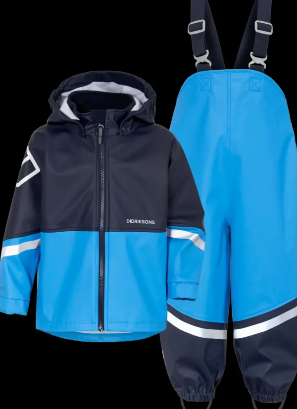 Didriksons Waterman Kids' Set Galon®>Barn Ofodrade Regnställ