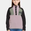 Didriksons Yokto Kids' half button>Barn Fleecetröjor & Mellanlager | Fleecejackor & Fleecetröjor