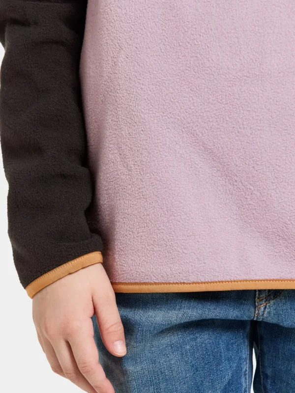 Didriksons Yokto Kids' half button>Barn Fleecetröjor & Mellanlager | Fleecejackor & Fleecetröjor