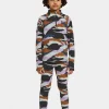 Didriksons Yotta Printed Kids' Set>Barn Underställ | Ofodrade Regnställ
