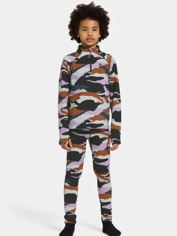 Didriksons Yotta Printed Kids' Set>Barn Underställ | Ofodrade Regnställ