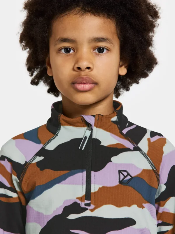 Didriksons Yotta Printed Kids' Set>Barn Underställ | Ofodrade Regnställ